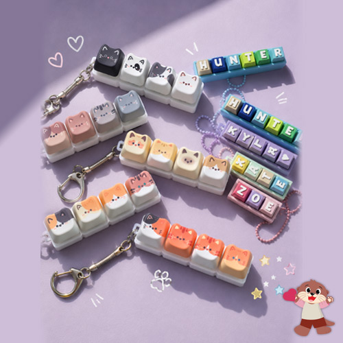 Keyboard Clicker Keychain
